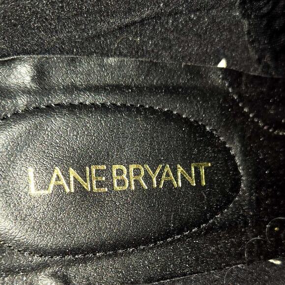 Lane Bryant 12WMaroon Women's Combat Boots Shoes 12 W Wide 3 1/2 Inch Heel - Picture 6 of 10